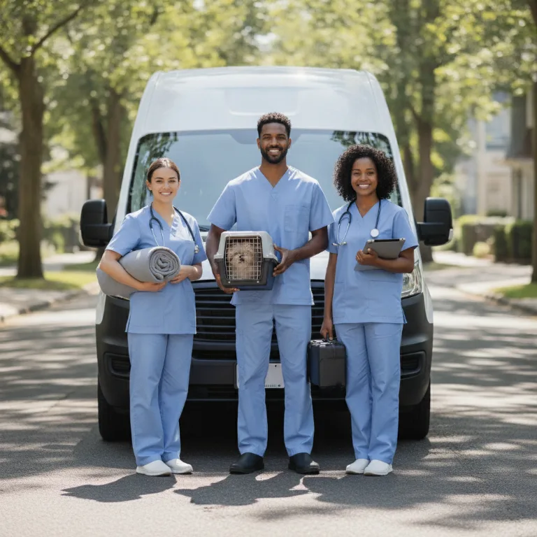 Vet team in Flint